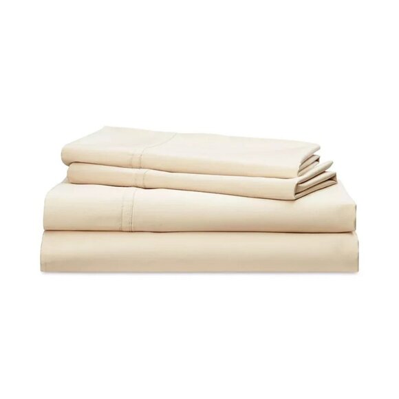 Lauren Ralph Lauren Spencer 4-Pc King Cotton Sateen Sheet Set MSRP $220 - Picture 1 of 1